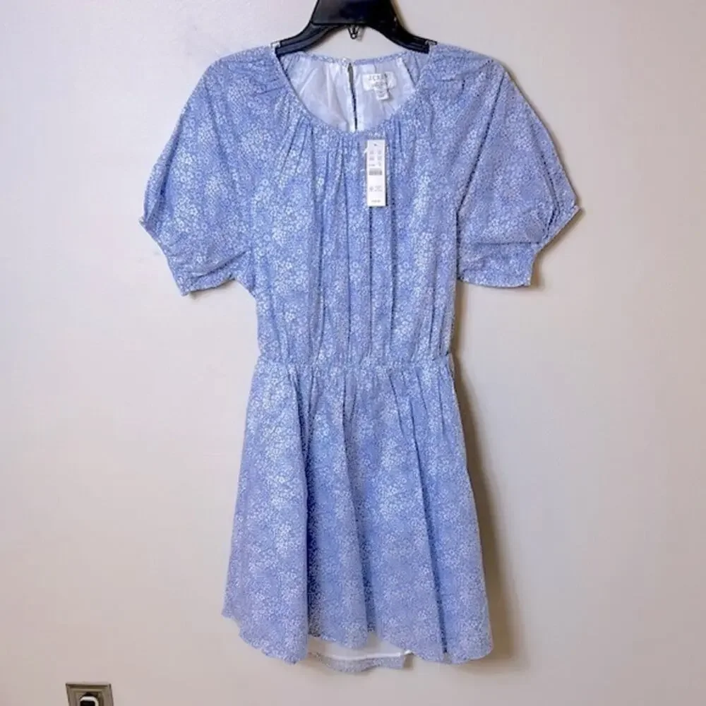 NWT J. Crew X Liberty floral back cut out dress